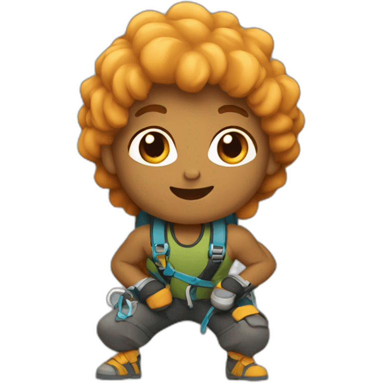 rock climbing Vi fro emoji