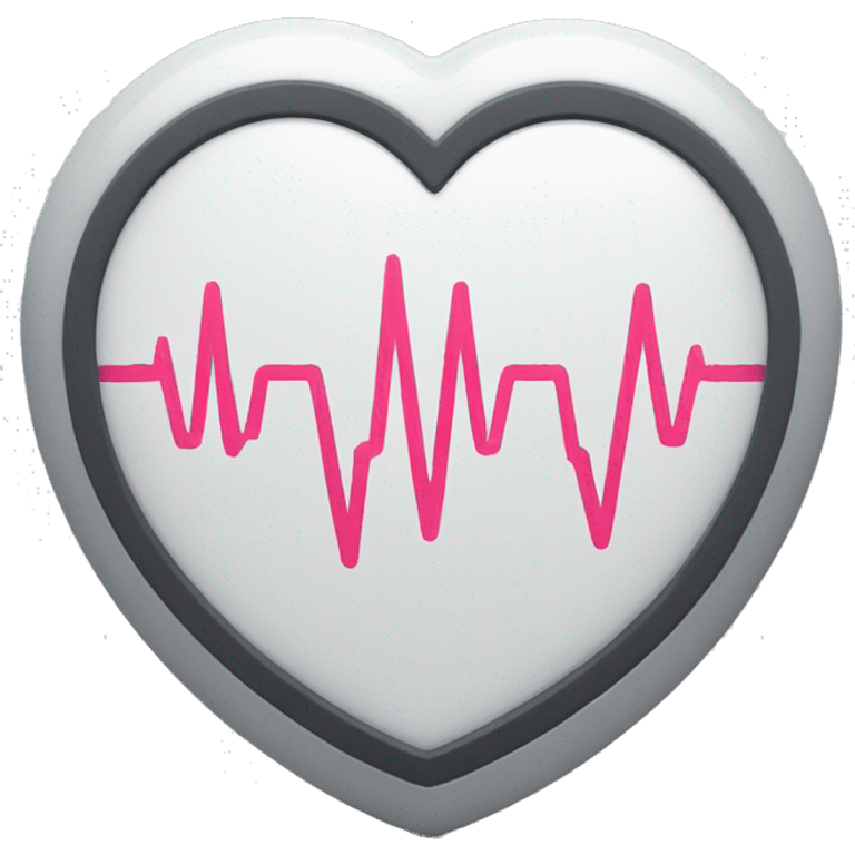 heart rate monitor emoji