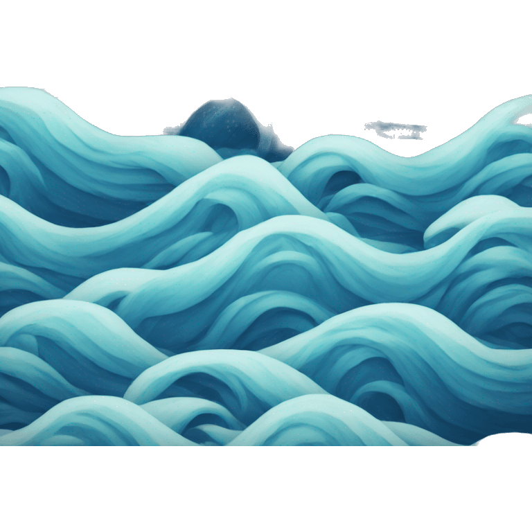 Ocean waves emoji