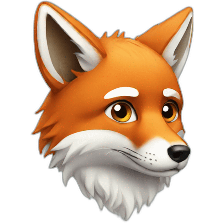 fox having cold emoji