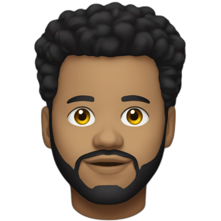 The weeknd emoji