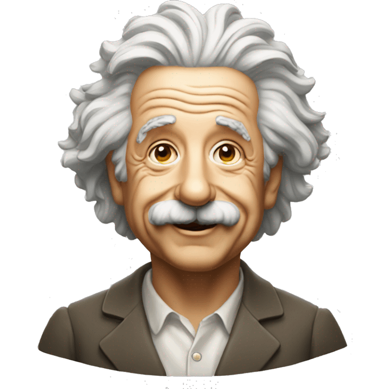 albert einstein happy philosopher emoji