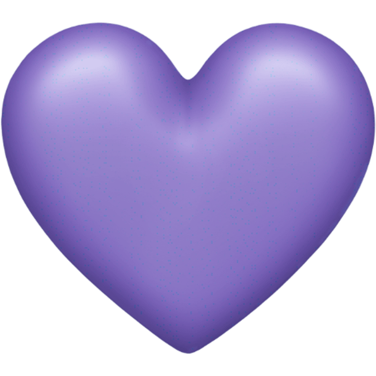 Blueberry color heart  emoji