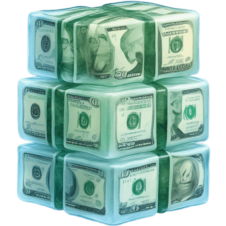 Ice money emoji