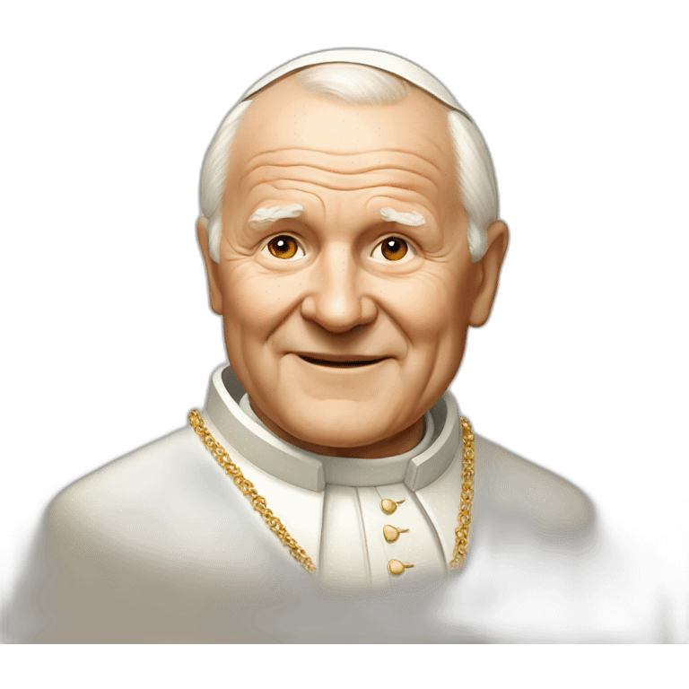 John paul II emoji