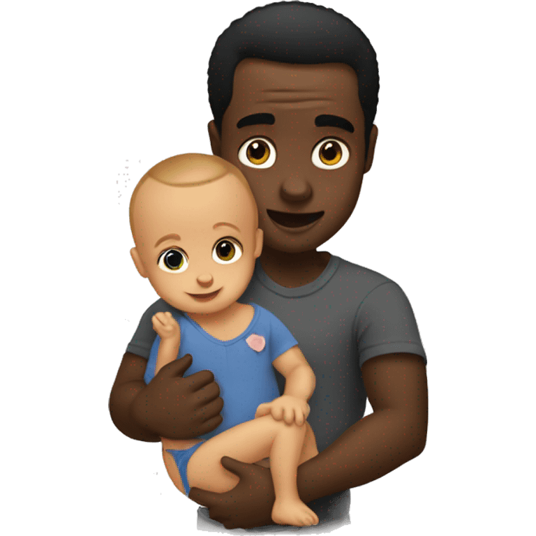 Diddy with a baby emoji