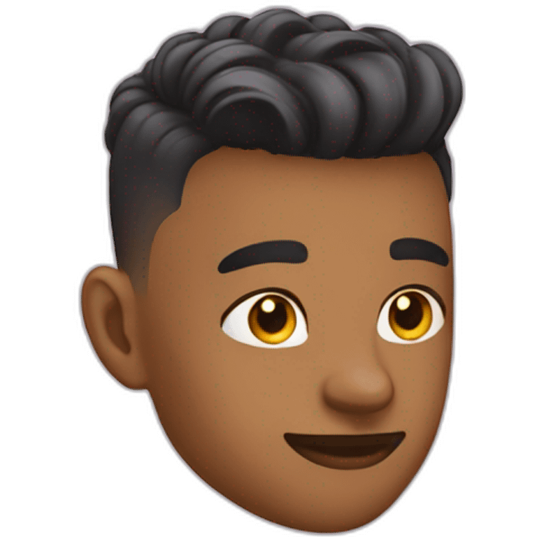 Low taper fade emoji