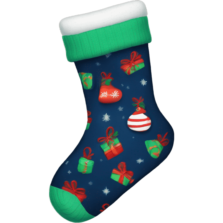 Christmas socks  emoji