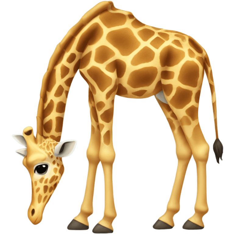 Headless giraffe emoji