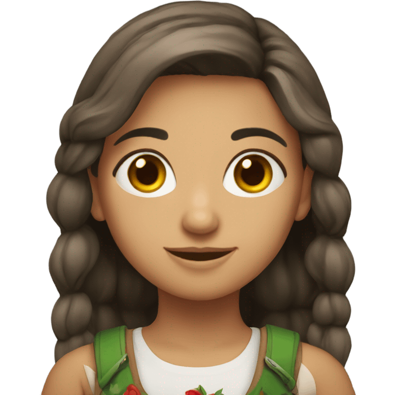 Bulgarian girl emoji