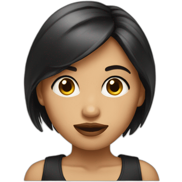 jolie fille emoji