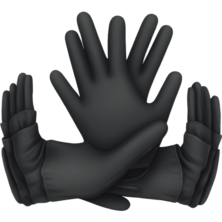 Ladies black glove  emoji