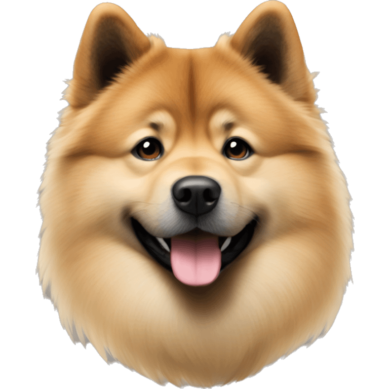 ￼eurasier dog  emoji