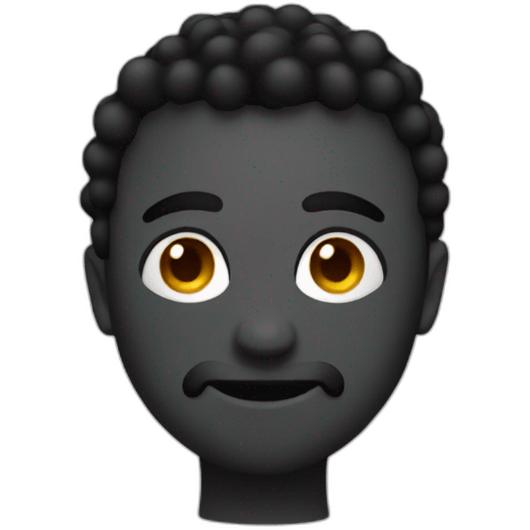 Black ball emoji