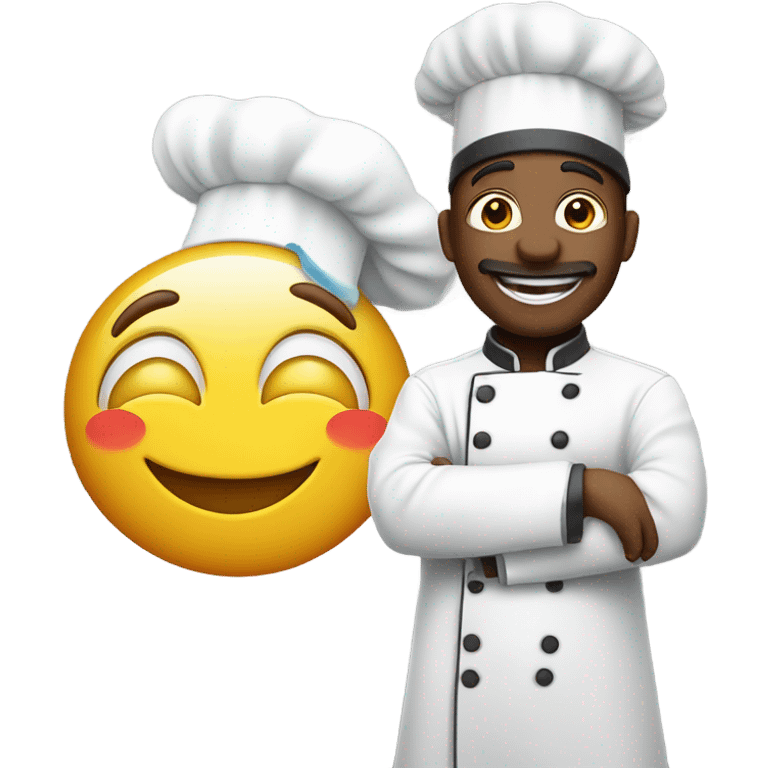 Chef and an emoji emoji