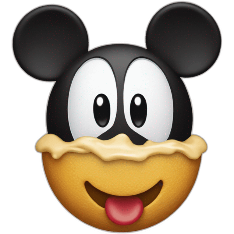 Mickey mousse surpris emoji