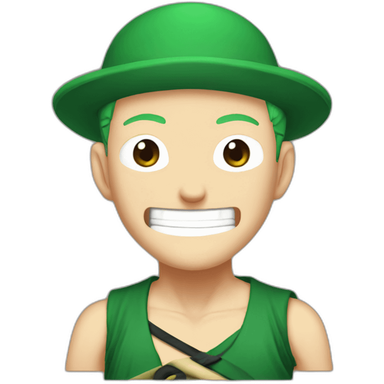 One piece zoro emoji