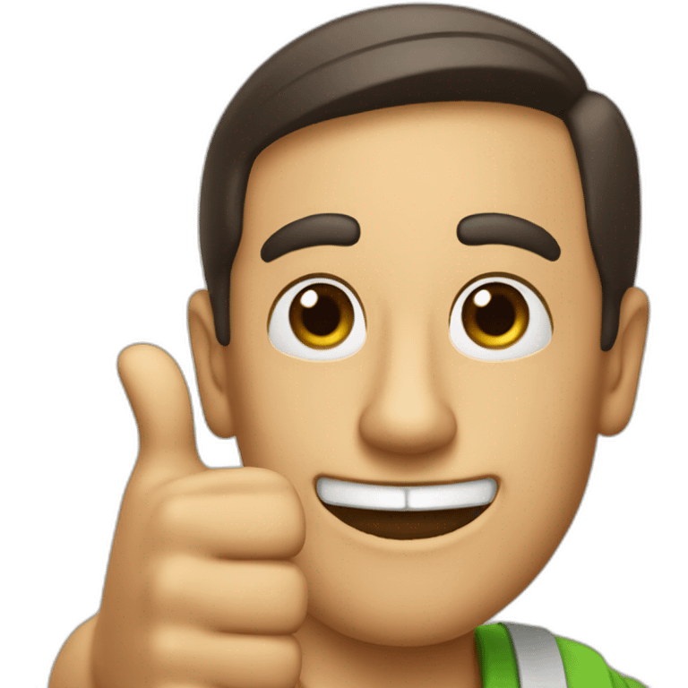 Luhut thumbs up emoji