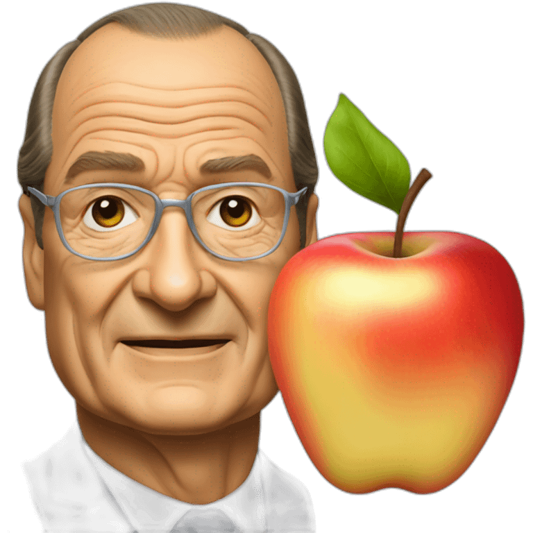 jacques chirac pomme emoji