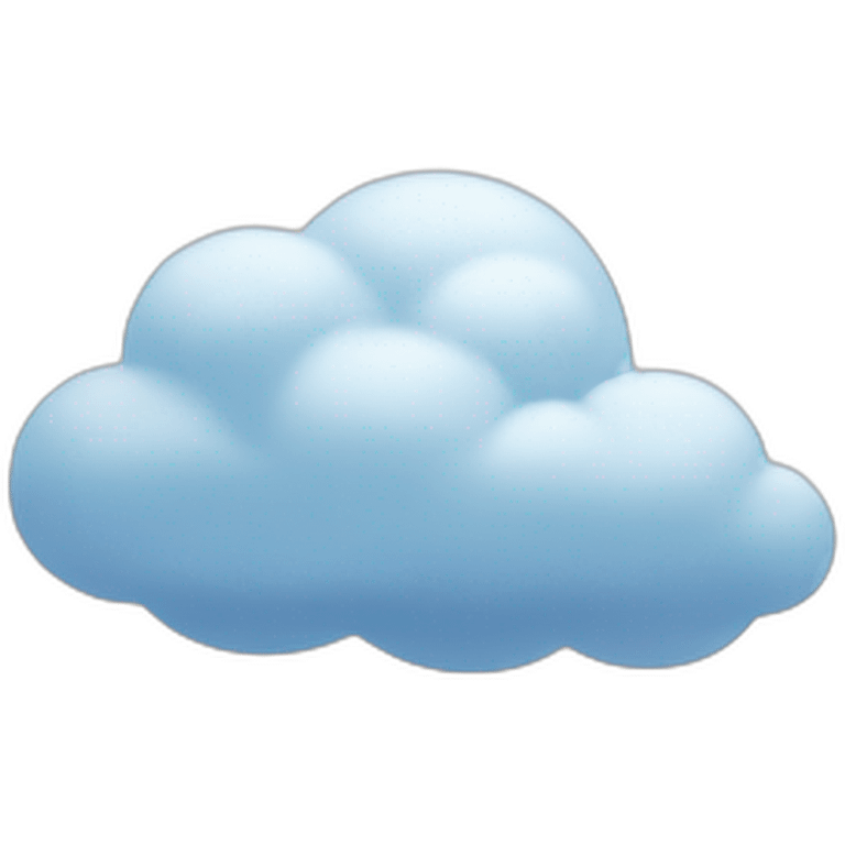 cloud of thought emoji