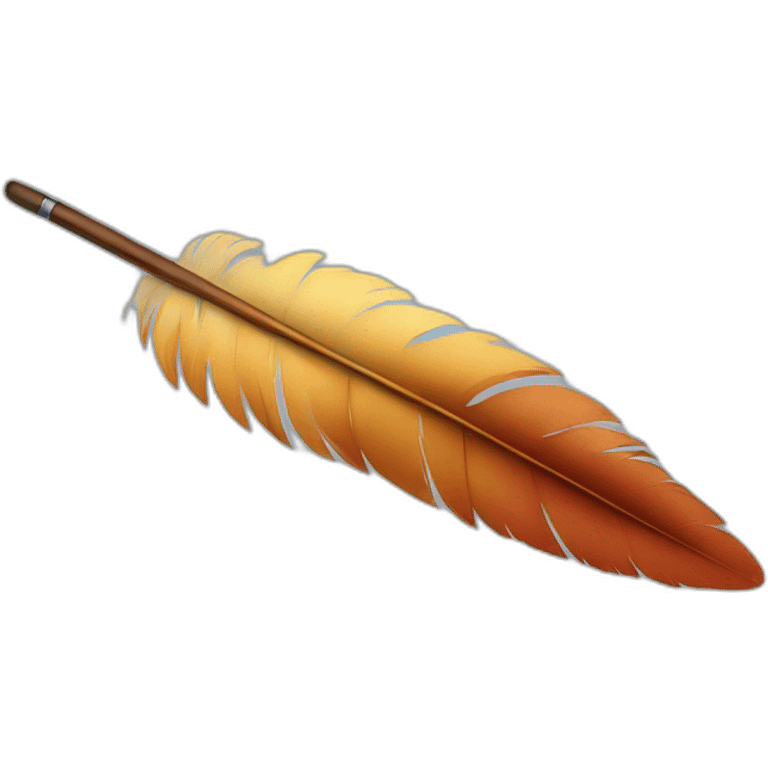 feather pen emoji