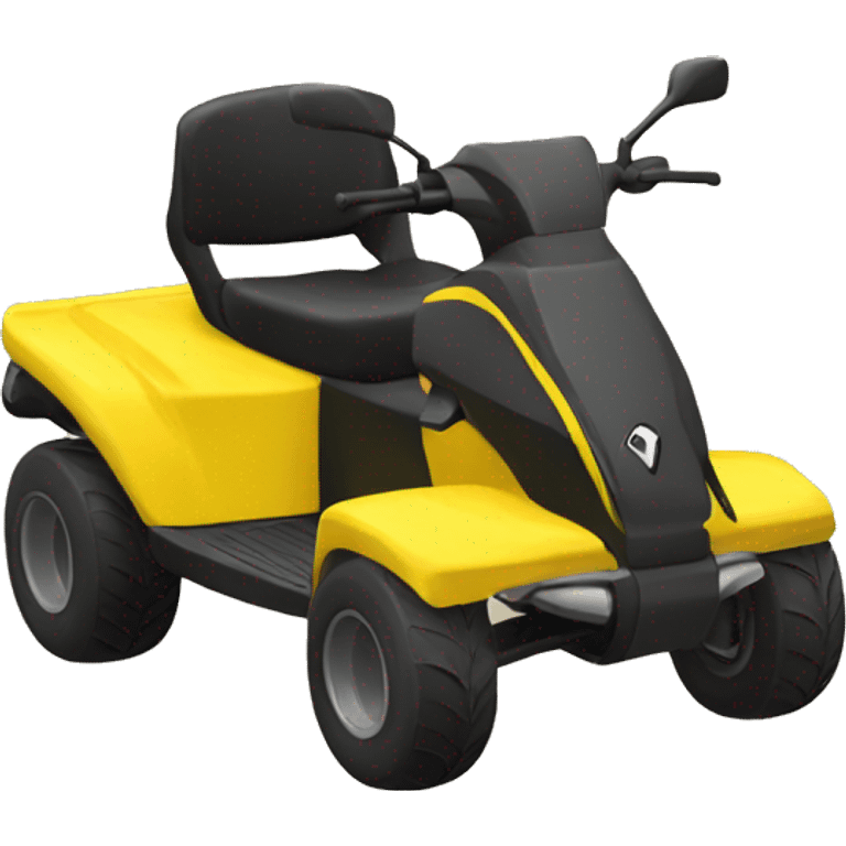 sport yellow quad emoji