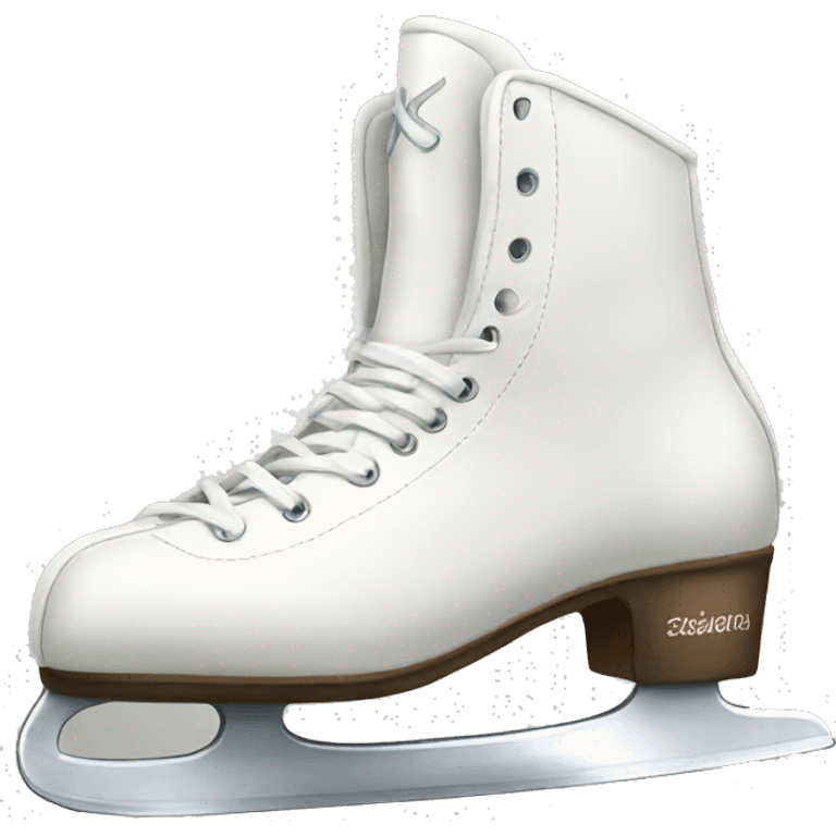 Figure skate emoji