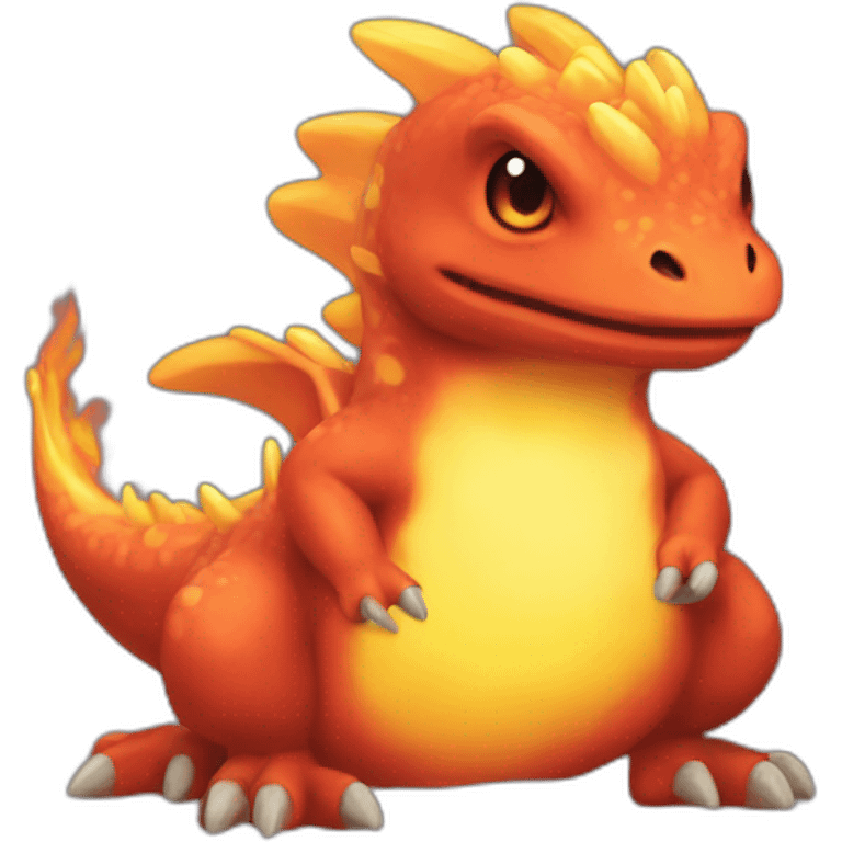 Flambuzard Pokémon  emoji