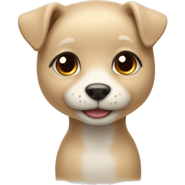 Cute beige French iei  emoji