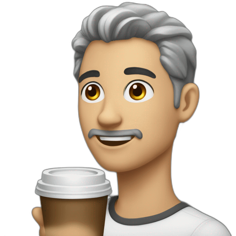 Would you like a coffee with me emoji