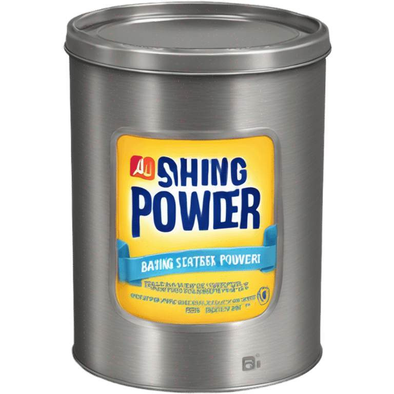 Baking powder can emoji