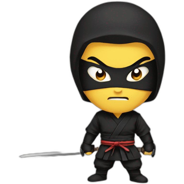 ninja angry emoji