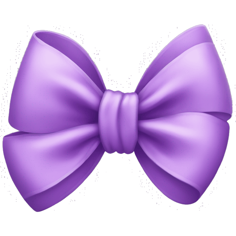 purple cute bow emoji