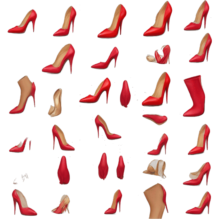 Louboutins emoji