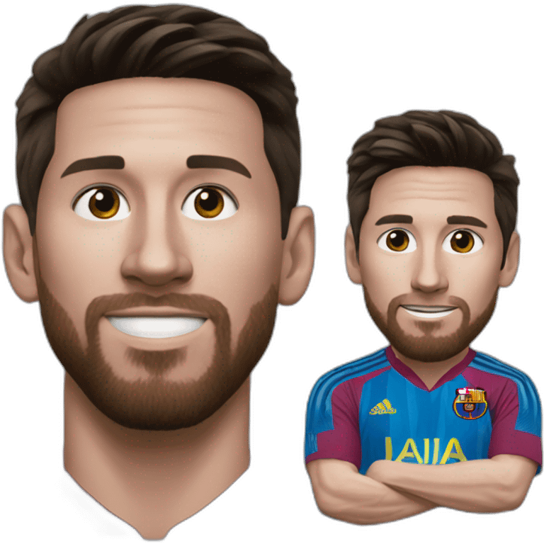 Messi ronaldo emoji