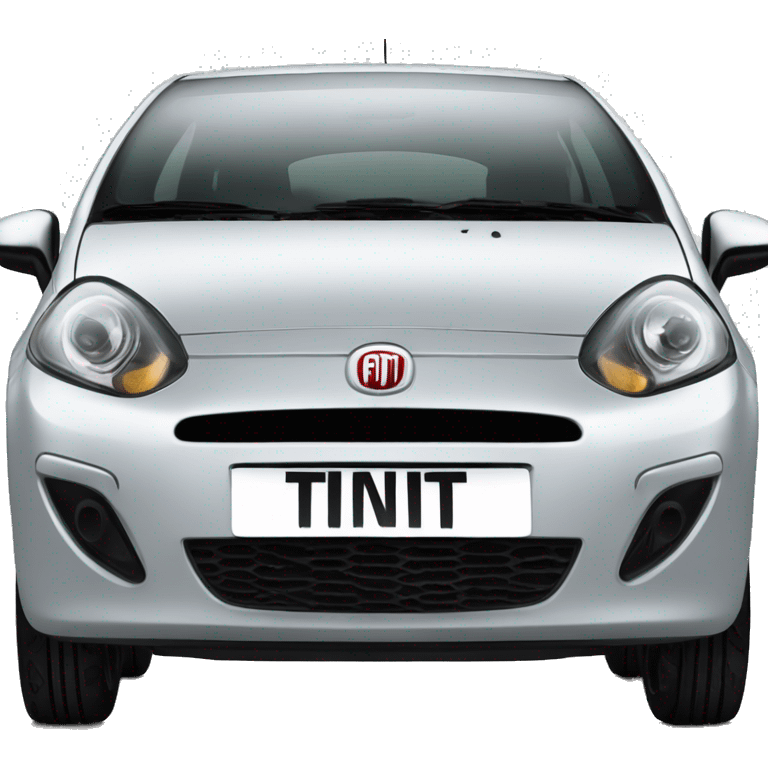 Fiat punto silver  emoji