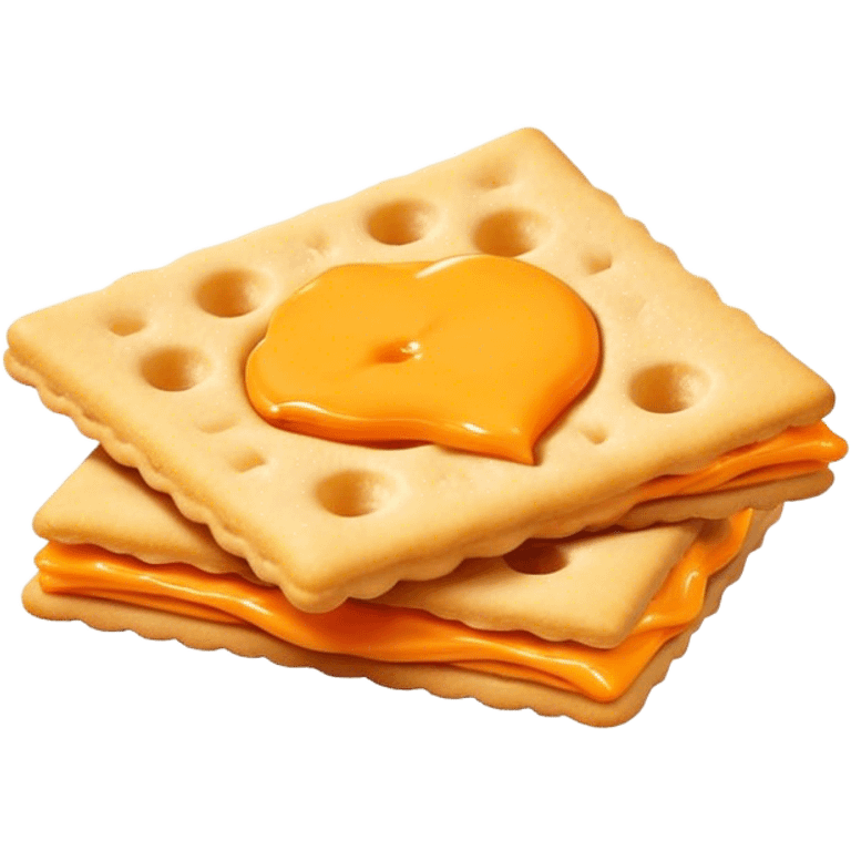 Cheeseitz orange cracker emoji