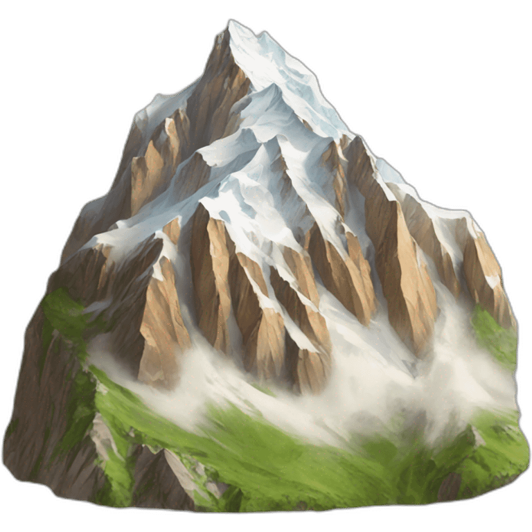 Mont blanc emoji