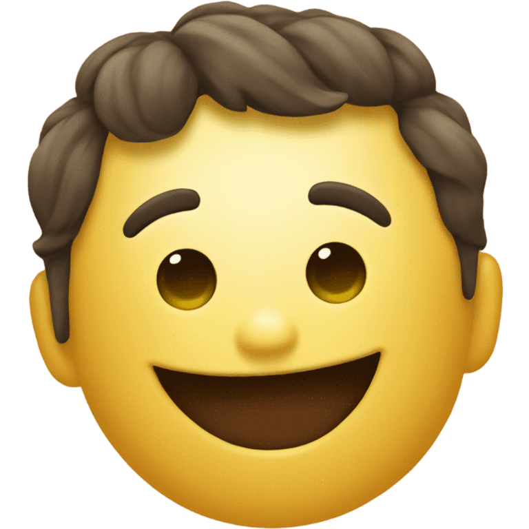 Smiley emoji with feet up emoji