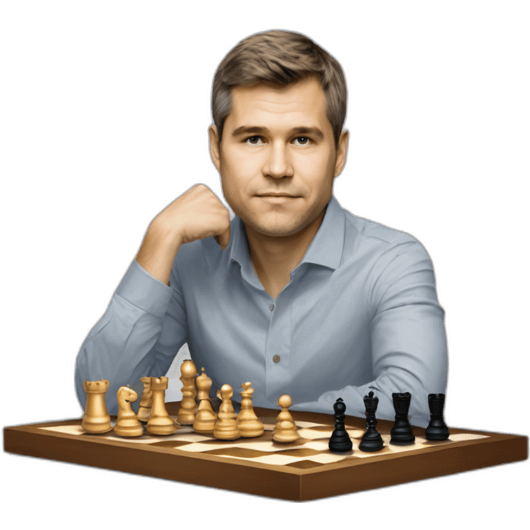 vasily-ivanchuk-sitting-at-the-same-board-with-chess-pieces-with-magnus-carlsen emoji