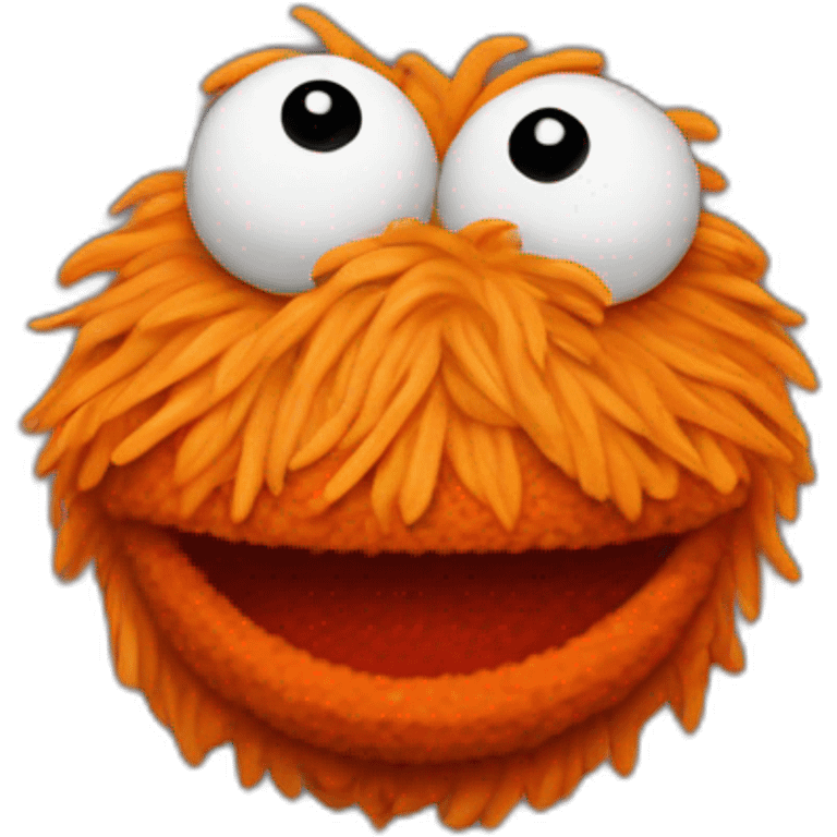 Orange muppet emoji