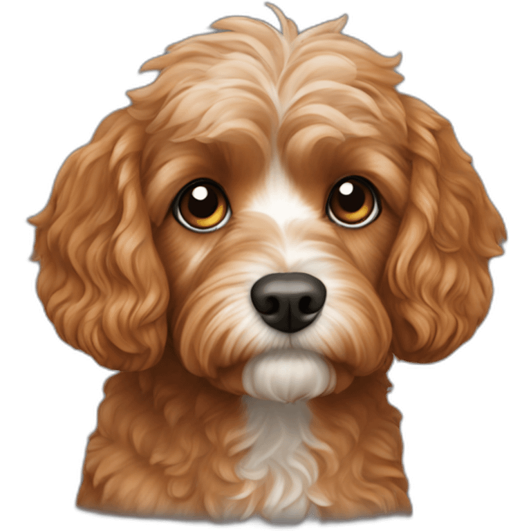 Ginger Cavoodle emoji