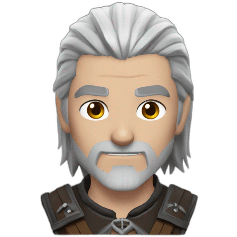 Witcher Geralt of Rivia emoji