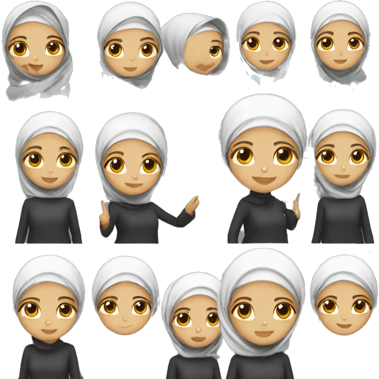 hijab teacher simplew emoji