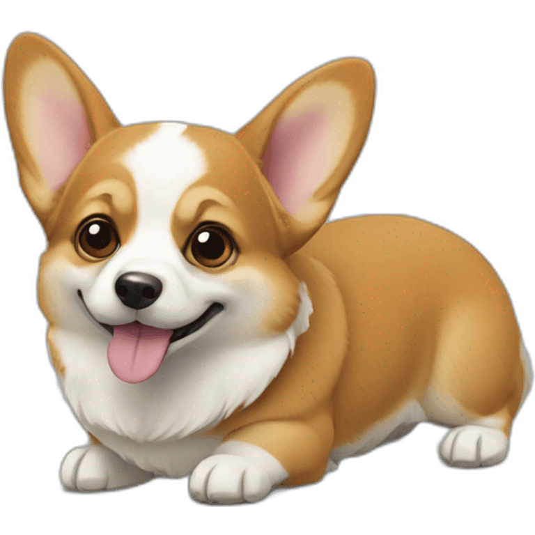 corgi yoda emoji