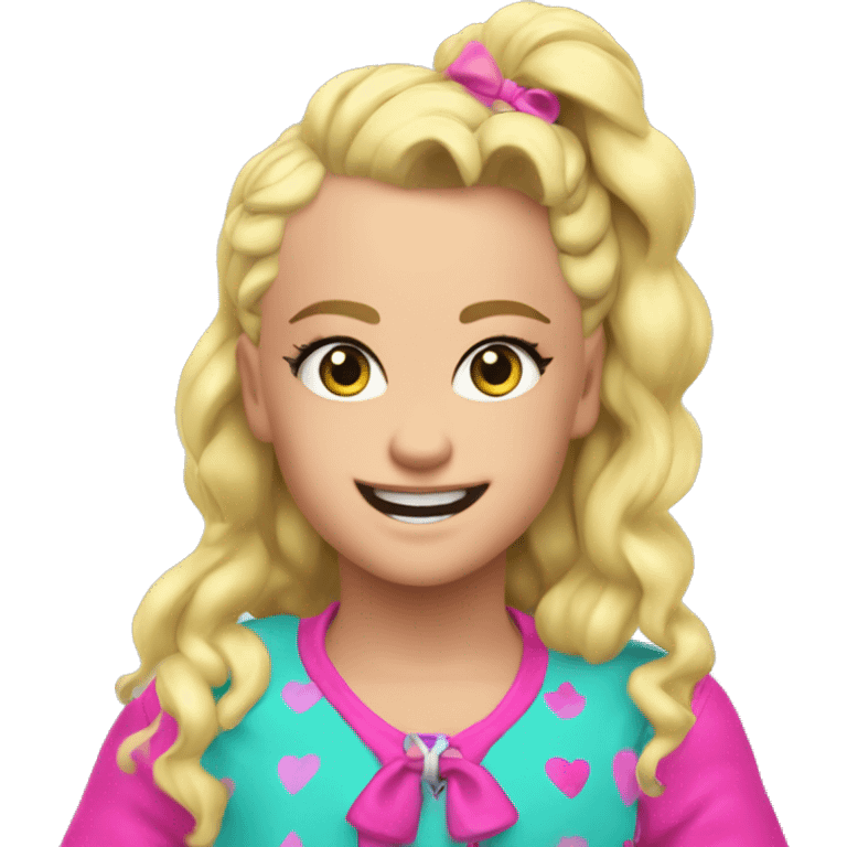 Jojo Siwa Karma music video emoji