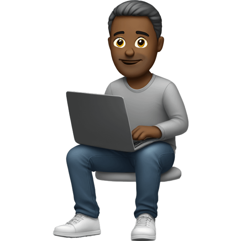 man with laptop emoji