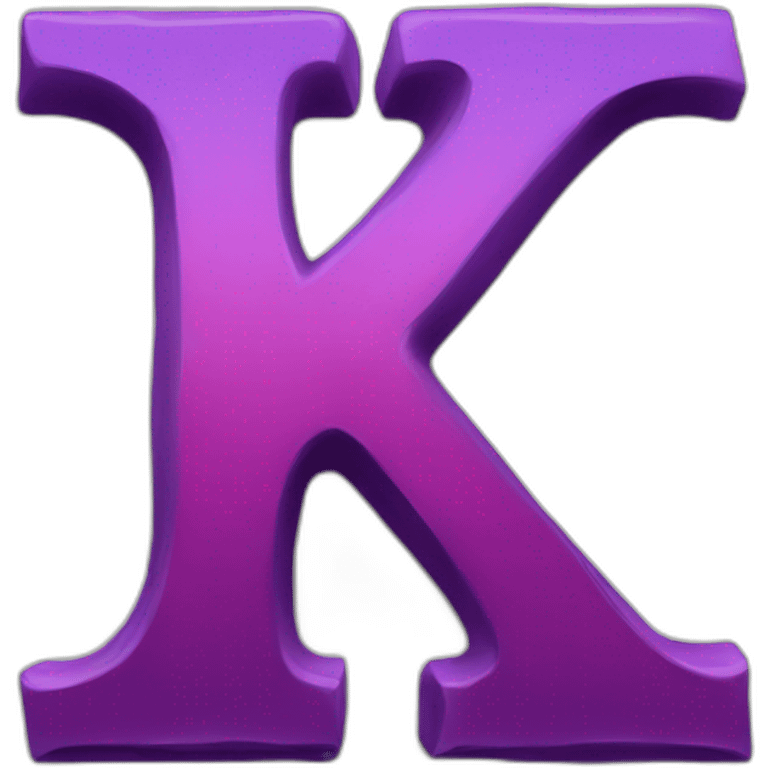 Grafity letter k emoji