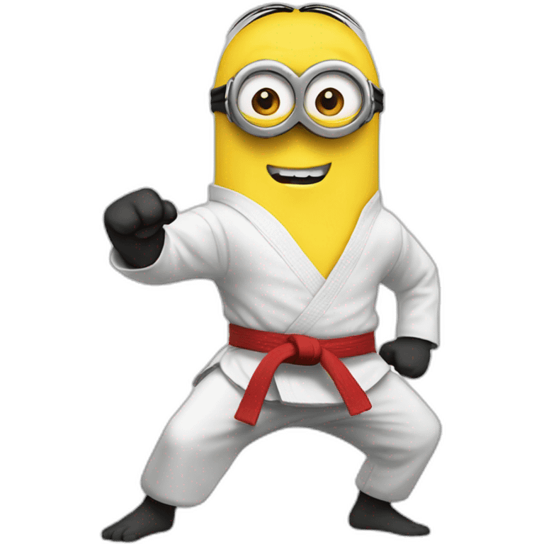 minion karate emoji