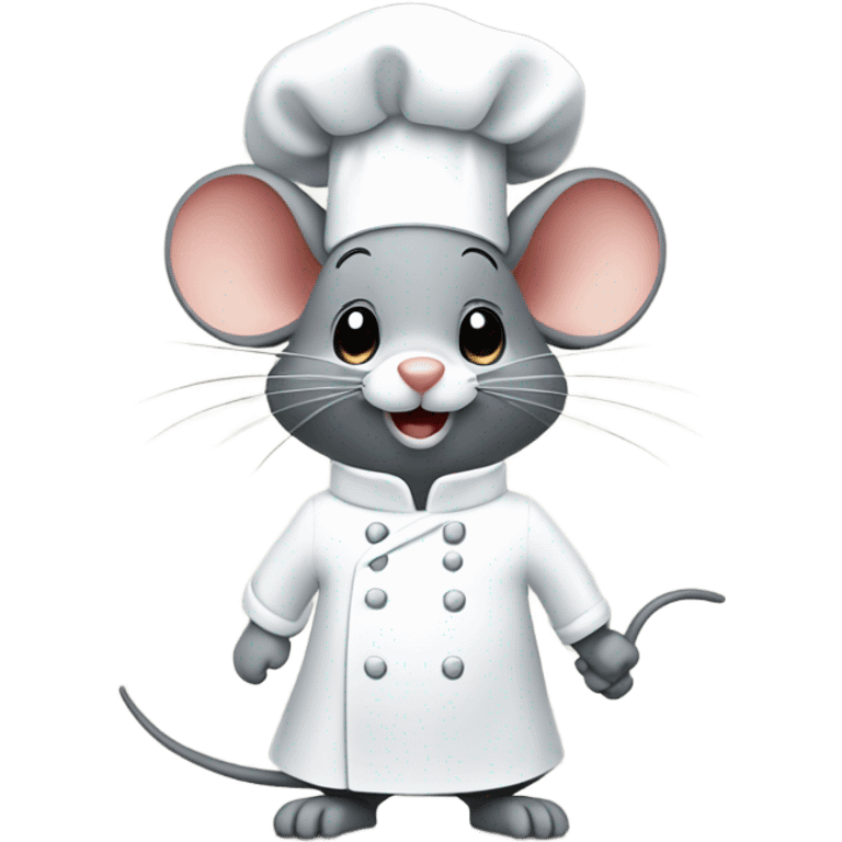 Mouse with chef hat emoji